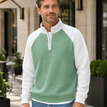 Men's Textured Quarter Zip Top