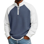 Men's Textured Quarter Zip Top