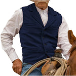 Men's Herringbone Lapel Waistcoat