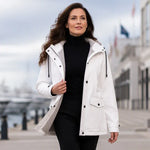 Women's Plush Lined Hooded Winter Jacket