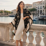 Women's Draped Winter Shawl