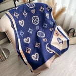 Women's Draped Winter Shawl