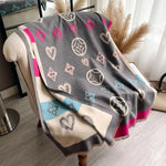 Women's Draped Winter Shawl