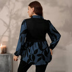 Women's Floral Layered Look Shirt