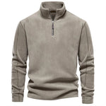 Men's Half Zip Long Sleeve Top