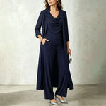 Women's Relaxed Three Piece Outfit Set