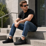 Men's Lightweight Knit Running Trainers