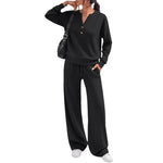 Women's Relaxed Top & Wide Leg Trouser Set