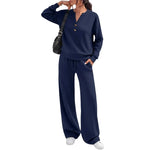 Women's Relaxed Top & Wide Leg Trouser Set