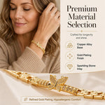 Women's Butterfly Link Bracelet