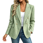 Women's Tailored Double Breasted Blazer