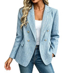 Women's Tailored Double Breasted Blazer
