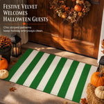 Striped Low Profile Entrance Mat