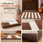 Striped Low Profile Entrance Mat
