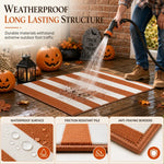 Striped Low Profile Entrance Mat