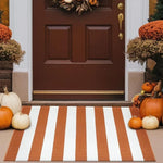 Striped Low Profile Entrance Mat