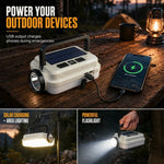Solar Camping Lantern with Power Bank