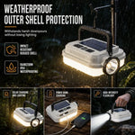 Solar Camping Lantern with Power Bank