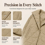 Women's Diamond Quilted Hooded Coat