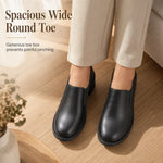 Women's Retro Block Heel Slip-On Shoes