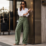 Women's Stretch Cargo Trousers