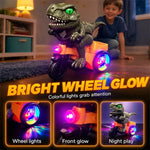 Kids' Electric Spinning Dinosaur Tricycle