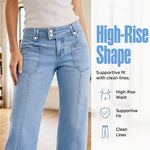 Women's High-Rise Wide Leg Jeans