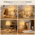 Rechargeable Touch Control Bedside Lamp