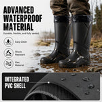 Men's High-Top Waterproof Rain Shoes