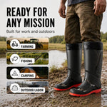 Men's High-Top Waterproof Rain Shoes