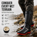 Men's High-Top Waterproof Rain Shoes