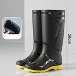 Men's High-Top Waterproof Rain Shoes