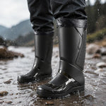 Men's High-Top Waterproof Rain Shoes