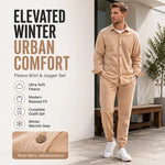 Men's Relaxed Shirt & Trouser Lounge Set