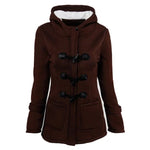 Women's Mid-Length Hooded Winter Jacket