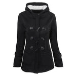 Women's Mid-Length Hooded Winter Jacket