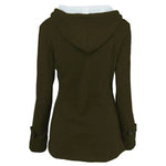 Women's Mid-Length Hooded Winter Jacket