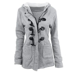 Women's Mid-Length Hooded Winter Jacket