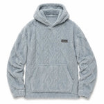 Men's Jacquard Fleece-Lined Hooded Jumper