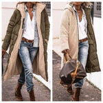 Women's Reversible Hooded Long Coat