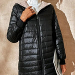 Women's Quilted Hooded Winter Coat