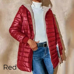 Women's Quilted Hooded Winter Coat