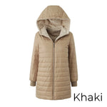 Women's Quilted Hooded Winter Coat