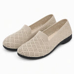 Women's Cut-Out Knit Slip-On Trainers