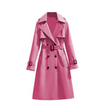 Women's Mid-Length Classic Trench Coat