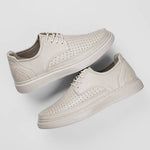 Men's Textured Derby Shoes | Refined Smart-Casual Fit