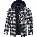 James™ | Classic Warm Checked Jacket with Zipper