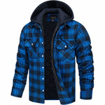 James™ | Classic Warm Checked Jacket with Zipper