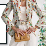 Vivenne™ | Nutcracker Print Blazer