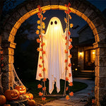LED Swinging Ghost Halloween Decoration